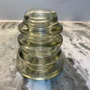 Armstrong DP1 Electric Clear Glass Insulator Made in the U.S.A